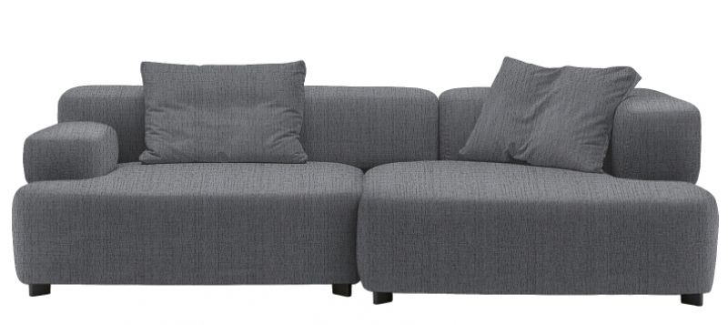 Alphabet 3-Seater Sofa Armrest right Fritz Hansen